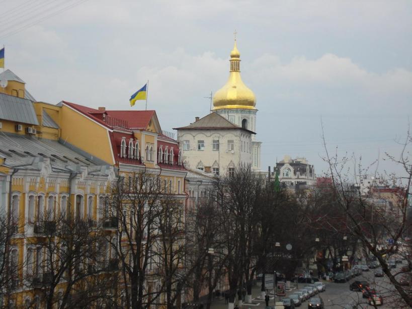 Отличная Квартира Рядом Золотыми Воротами Kyiv Exterior photo
